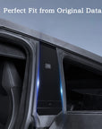 Cybertruck B & C Pillar Overlays (Vinyl / PPF Protection) - Variety (8 Pieces)