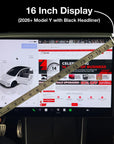 2026+ | Model Y Juniper Refreshed 4 Way Adjustable Turning Display Mount Kit - Dual Axis Turning