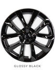 2017-2023 | Model 3 18" Aero Wheel Cover Replacements - Open Spoke Arachnid Style (Set of 4)