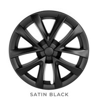 Model 3 18" Aero Wheel Cover Replacements- Open Spoke Arachnid Style (Set of 4)