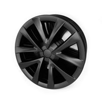 Model 3 18" Aero Wheel Cover Replacements- Open Spoke Arachnid Style (Set of 4)