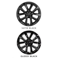 Model 3 18" Aero Wheel Cover Replacements- Open Spoke Arachnid Style (Set of 4)