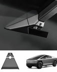 Cybertruck Rearview Full Overlay ABS Plastic (2 Pieces) - Hydro Carbon Fiber Coated - Matte
