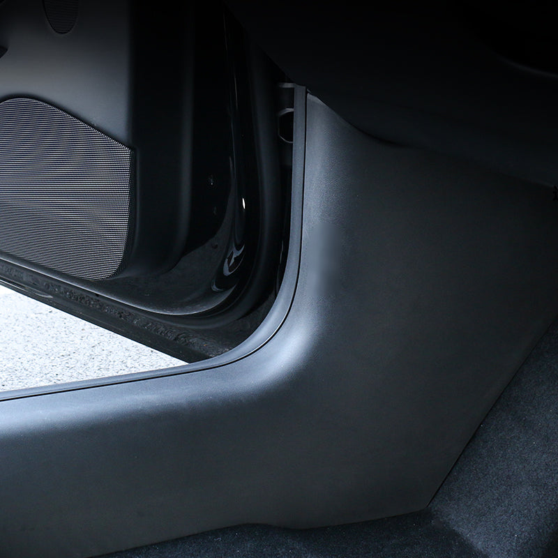 2024+ | Model 3 Highland Refreshed Door Sill Strip Protectors Full Cover (4 Pieces)