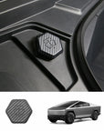 Cybertruck Windshield Wiper Fluid Reservoir Cap ABS Plastic - Hydro Carbon Fiber Coated