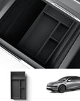 2026+ | Model Y Juniper Refreshed Center Console Liner Tray - Silicon Rubber