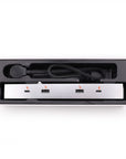 2024+ | Model 3 Highland Refreshed Center Console USB A+C 4 Port Hub Adapter 65W Fast Charger