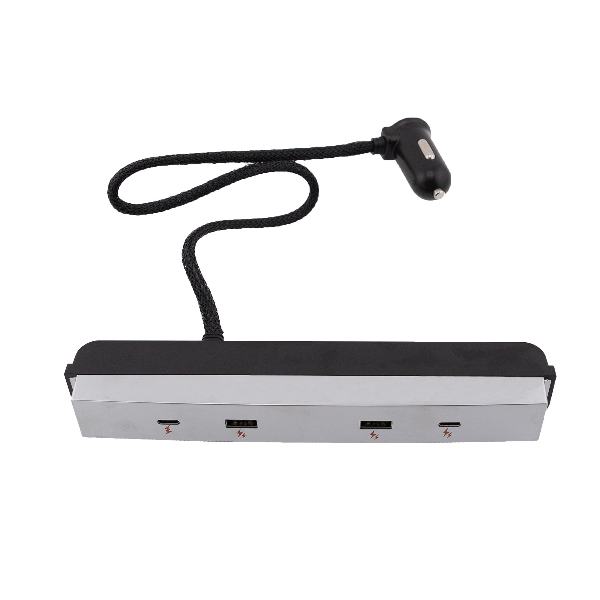 2026+ | Model Y Juniper Refreshed Center Console USB A+C 4 Port Hub Adapter 65W Fast Charger