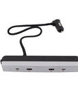 2024+ | Model 3 Highland Refreshed Center Console USB A+C 4 Port Hub Adapter 65W Fast Charger