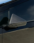 Cybertruck Side View Mirror Overlays - Real Dry Molded Carbon Fiber