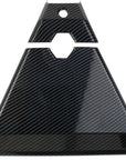 Cybertruck Rearview Full Overlay ABS Plastic (2 Pieces) - Hydro Carbon Fiber Coated - Matte