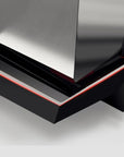 Cybertruck Rear Bumper Guard Step Plates - Glossy Black