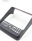 2024+ | Model 3 Highland Refreshed Rear Seat A/C Cover Performance/Plaid Inspired - Matte Carbon ABS