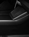 2024+ | Model 3 Highland Refreshed Center Console Side Panel Overlays (2 Pieces) - Real Dry Molded Carbon Fiber