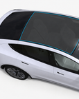 2026+ | Model Y Juniper Exterior Tinted Sunroof Protection Film Kit - 9 Mil Thick TPU/EPU FIlm
