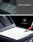 2025+ | Model Y Juniper Refreshed Center Console Vinyl (3 Piece Kit) - Matte White
