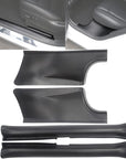 2021-2025 | Model Y 3D Carbon Inner Door Sill (4 Pieces) - Front & Rear