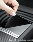 2026+ | Model Y Juniper Refreshed Center Console Vinyl (3 Piece Kit) - Carbon Look