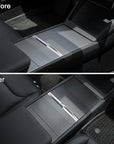 2026+ | Model Y Juniper Refreshed Center Console Vinyl (3 Piece Kit) - Carbon Look