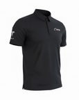 RPM Tesla Premium Studio Polo - RPM Chest & Tesla Sleeve Logo - Black or White