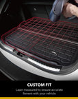 2022+ | Model X 5 Seater -3D MAXpider KAGU Floor & Cargo Mats - Row 1, 2, & Trunk/Frunk