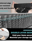 Cybertruck Rear Cargo Bed Storage Net with Pocket - Vertical Type
