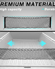 Cybertruck Rear Cargo Bed Storage Net with Pocket - Vertical Type