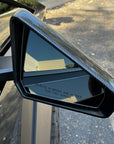 Cybertruck Side View Mirror Overlays - Real Dry Molded Carbon Fiber