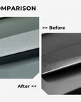2024+ | Model 3 Highland Refreshed "Plain Weave" (Performance Look) Dashboard Replacement Kit (3 Piece Options) - Real Dry Molded Carbon Fiber