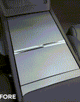 2026+ | Model Y Juniper Refreshed "Plain Weave" (Performance Look) Center Console & Front Cup Holder Overlay 1.0 (4 Piece kit) - Real Dry Molded Carbon Fiber