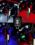 Cybertruck Interior & Door LED Colored Lighting Upgrade Kits - RGB-W with IR Remote