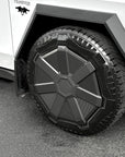 Cybertruck All-Terrain Cyber Wheel Cap Replacement - Real Dry Molded Carbon Fiber