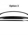 2026+ | Model Y Juniper Refreshed "Plain Weave" (Performance Look) Dashboard Replacement Kit (3 Piece Options) - Real Dry Molded Carbon Fiber