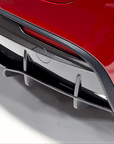 2020-2025 | Model Y Razzo Rear Diffuser & LED Brake Light ABS Plastic- Hydro Carbon Fiber Coated