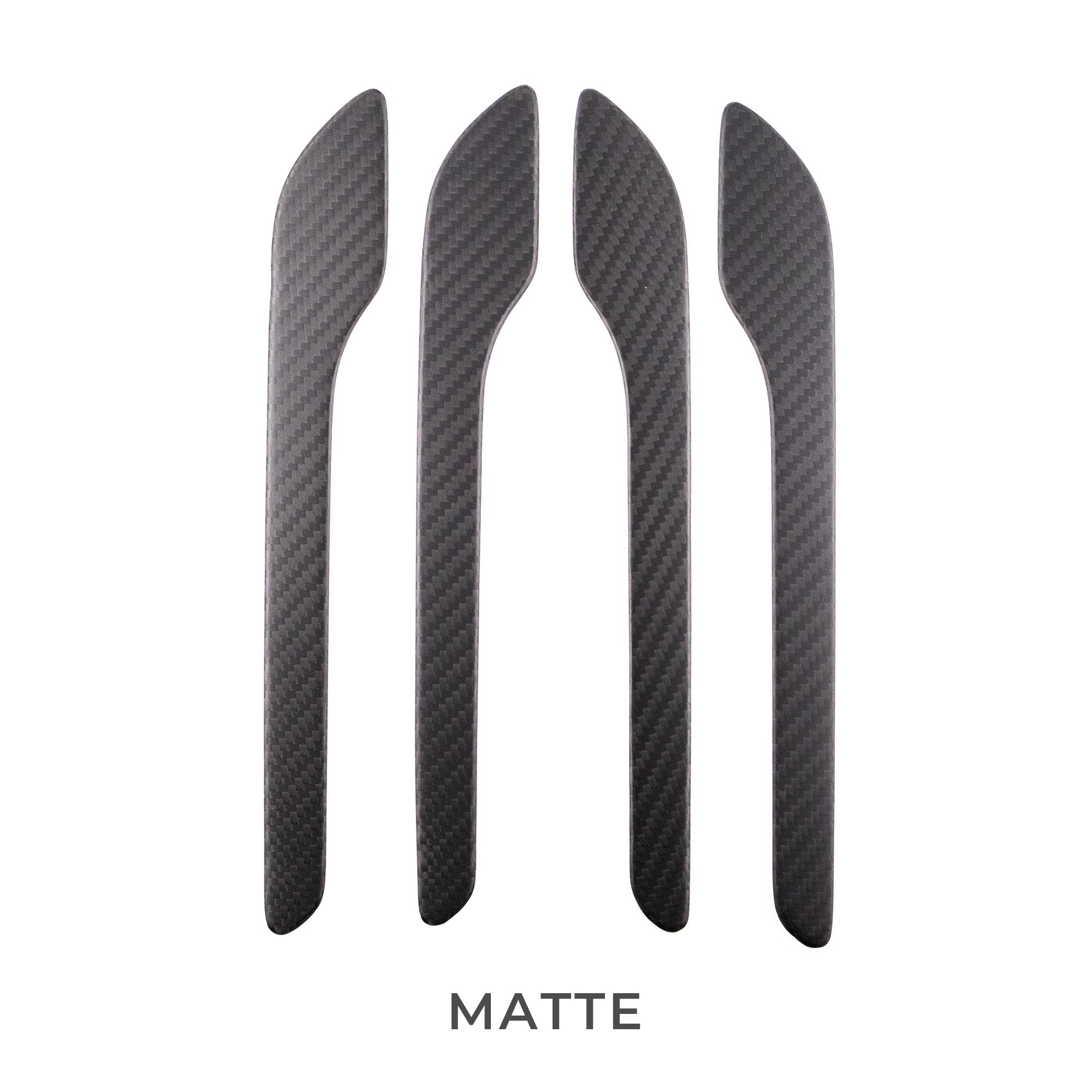 Model 3 & Y Front & Rear Door Handle Overlay (4 Pieces) Real Dry Mol