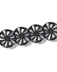 2026+ | Model Y Juniper Refreshed 19" Crossflow Spiral Storm Wheel Covers (Set of 4)