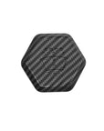 Cybertruck Windshield Wiper Fluid Reservoir Cap ABS Plastic - Hydro Carbon Fiber Coated