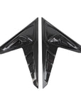 Model 3 & Y Full Cover Turn Signal Cap & Fender Accent Flares ( 1 Pair ) - Carbon Fiber Coated Variety
