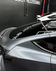 2020+ | Model Y Trunk Rain Deflector - Hydro Carbon Fiber Coated