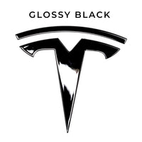 Model Y Replacement TESLA T Logo Emblems for Hood & Trunk (1 Pair, 4 Pieces)