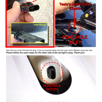 Model 3 & Y AlphaRex LED Tail Light Upgrades (1 pair) - 2 Styles