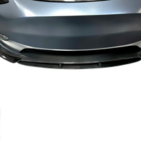 Model Y Viento Plus Front Lip Overlay Spoiler - Real Dry Molded Carbon Fiber