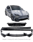 2020-2024 | Model Y Full Body Kit - Real Dry Molded Carbon Fiber (4 Pieces)