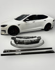 2022+ | Model S Viento Full Body Kit - Real Molded Carbon Fiber (4 Pieces)