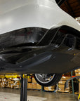 2022+ | Model X Colossal Rear Replacement Diffuser - Real Dry Molded Carbon Fiber
