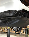 2022+ | Model X Colossal Rear Replacement Diffuser - Real Dry Molded Carbon Fiber