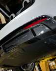 2022+ | Model X Colossal Rear Replacement Diffuser - Real Dry Molded Carbon Fiber