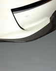 2022+ | Model X Colossal Front Lip Overlay Spoiler - Real Dry Molded Carbon Fiber