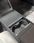 2024+ | Model 3 Highland Refreshed Center Console Vinyl (3 Piece Kit) - Frosted Black
