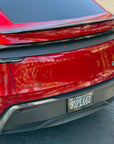 2025+ Model Y Juniper Refreshed Lower Tail Light Applique - Real Dry Molded Carbon Fiber
